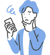 悩む男性イラスト